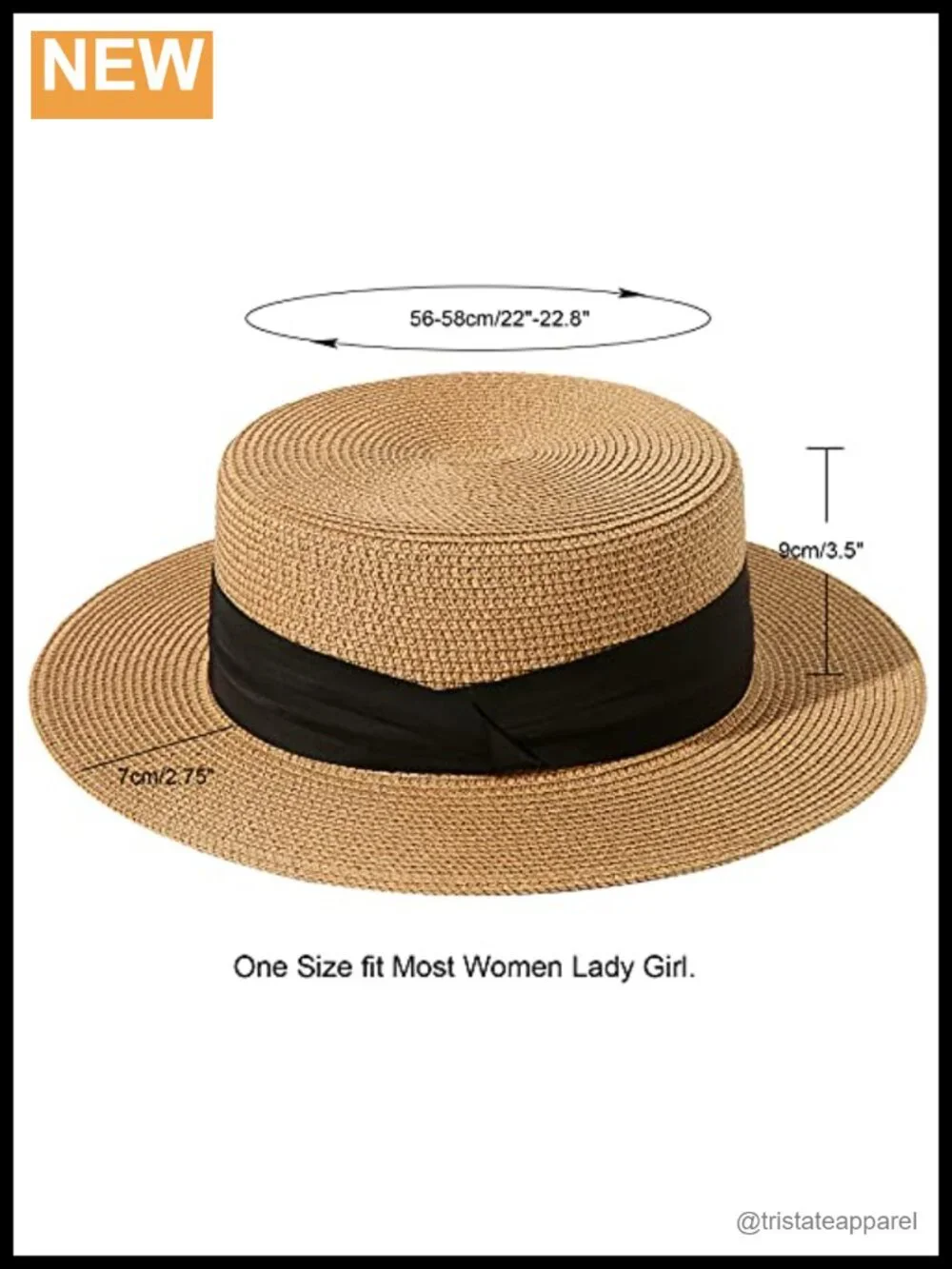 Women's Wide Brim Straw Boater Hat Foldable Packable Beach Sun Hat